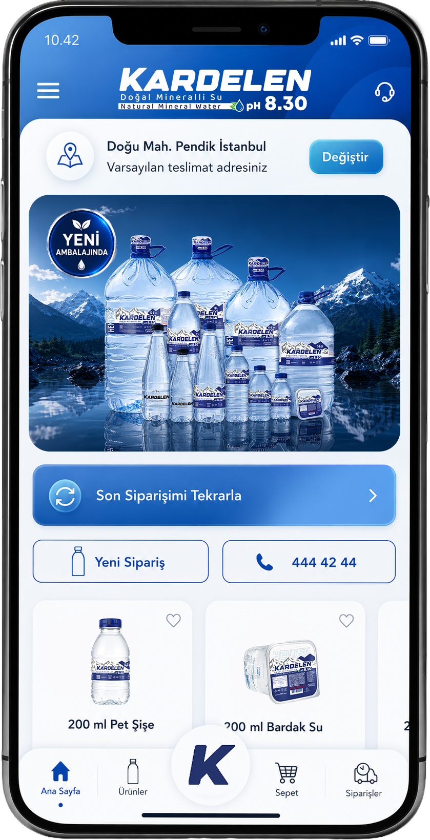 Kardelen Su uygulamasını indirin