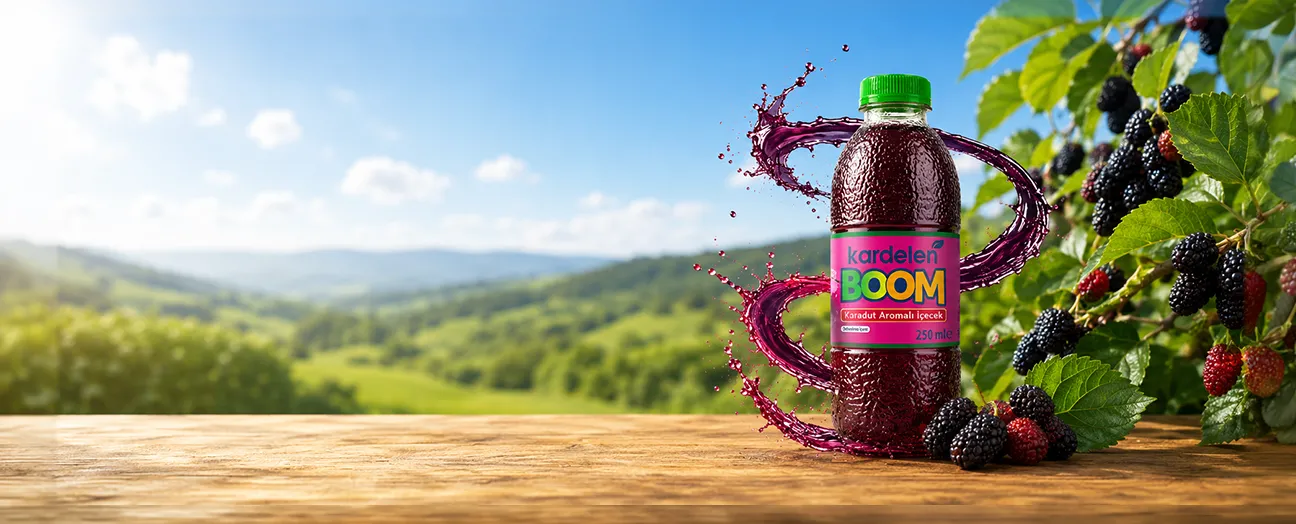 Boom Karadut Aromalı İçecek